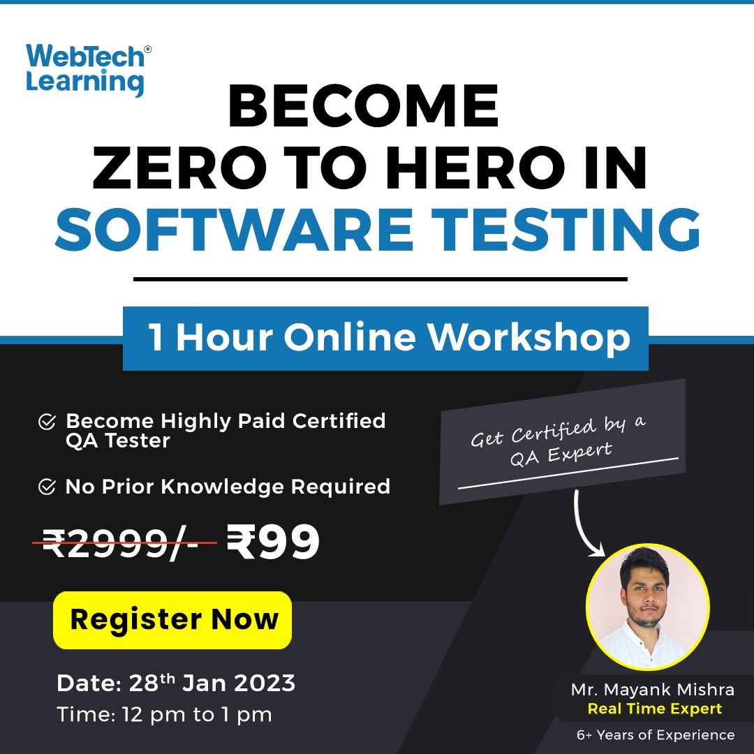 Software Testing Bootcamp