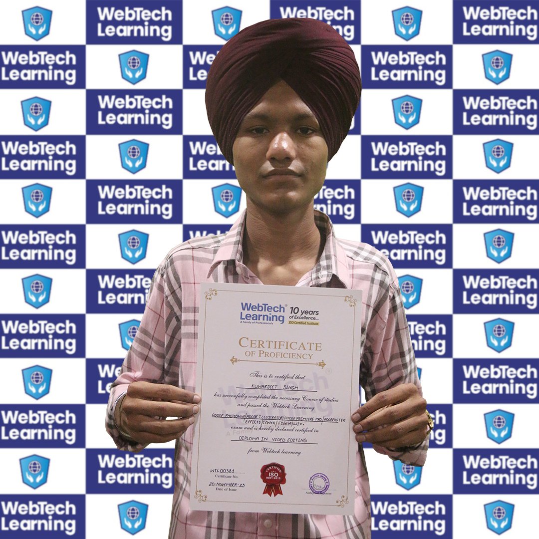 Kuwarjeet Singh CIIM- Webtech Student Certificates new2