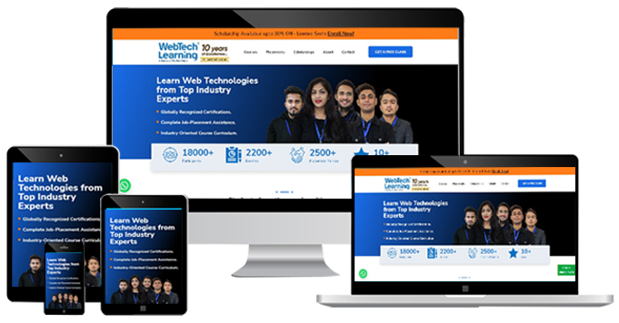 Home - Webtech Learning™ - A Web Education Academy